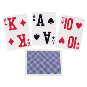 Low Vision playing cards
