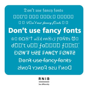 Read more about the article Avoid Using Fancy Fonts on social media.